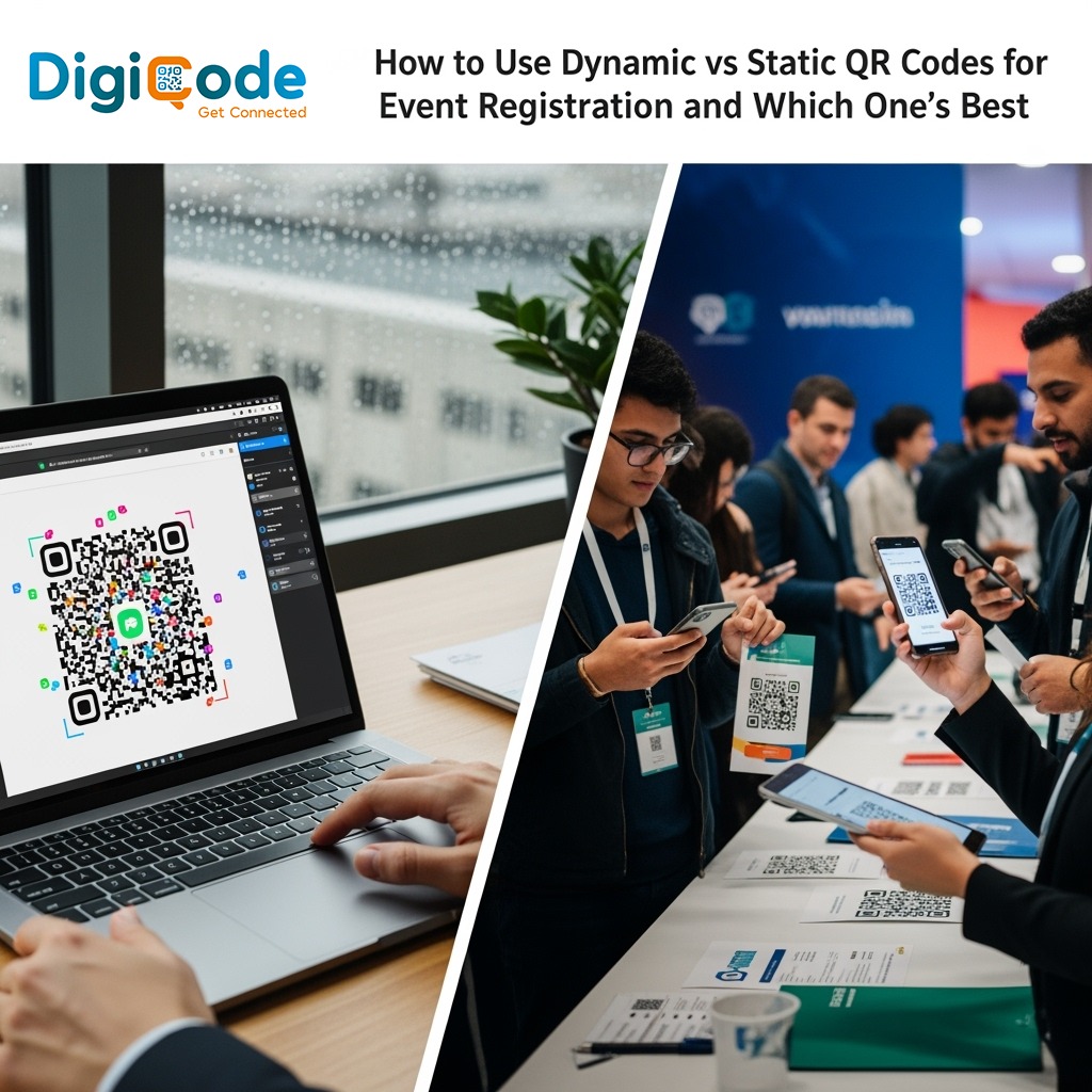 How to Use Dynamic vs Static QR Codes for Event Registration (and Which One’s Best)