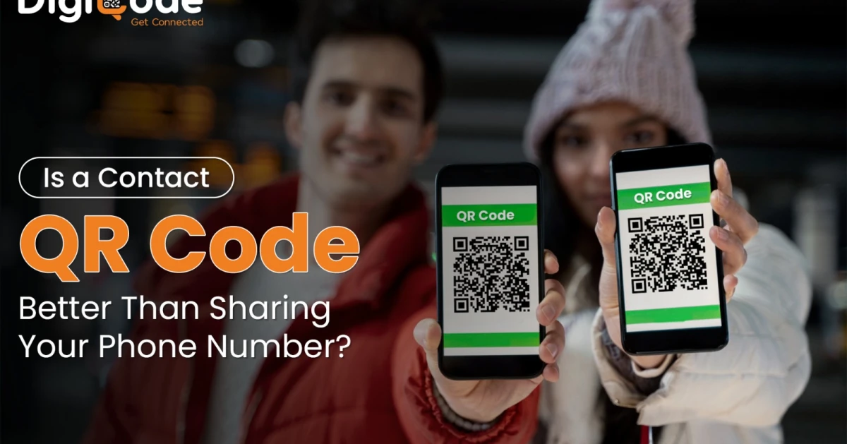 QR code for contact details